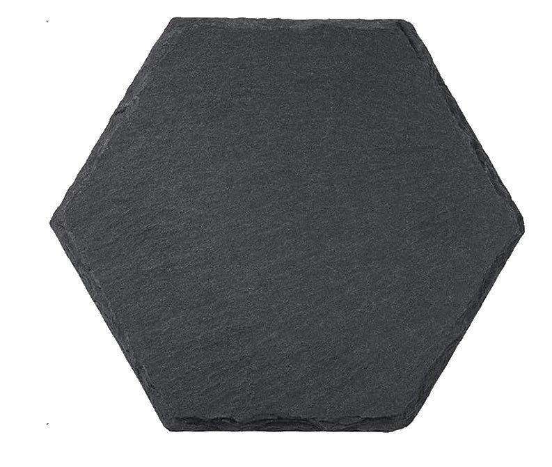 Custom Slate Hexagon