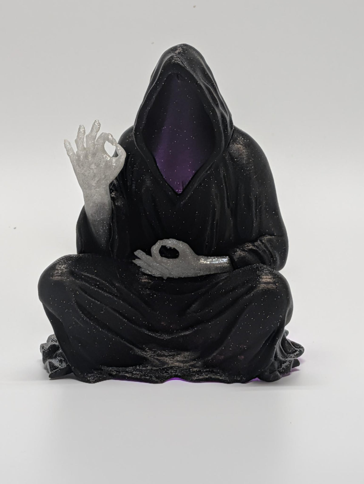 The Glow Monk: Mystical Night Light of Gentle Judgment 🌙✨