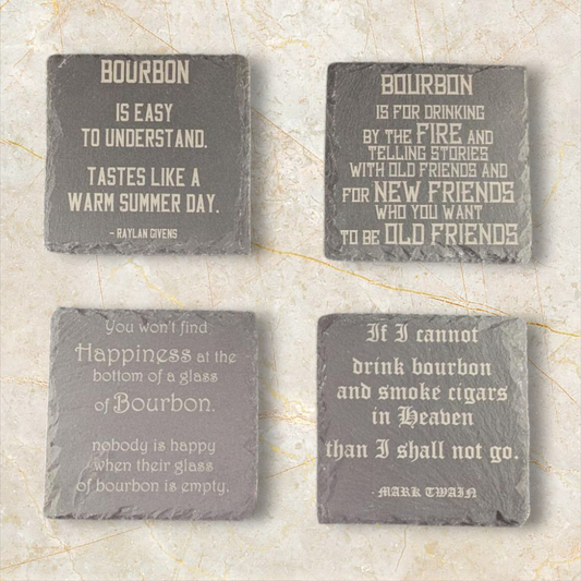 Slate coaster