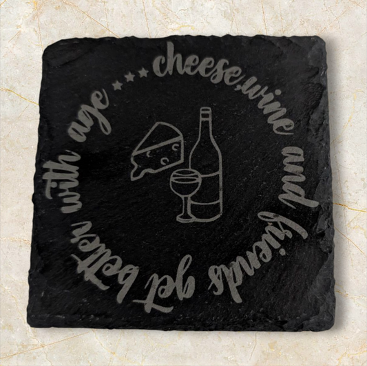 Slate coaster